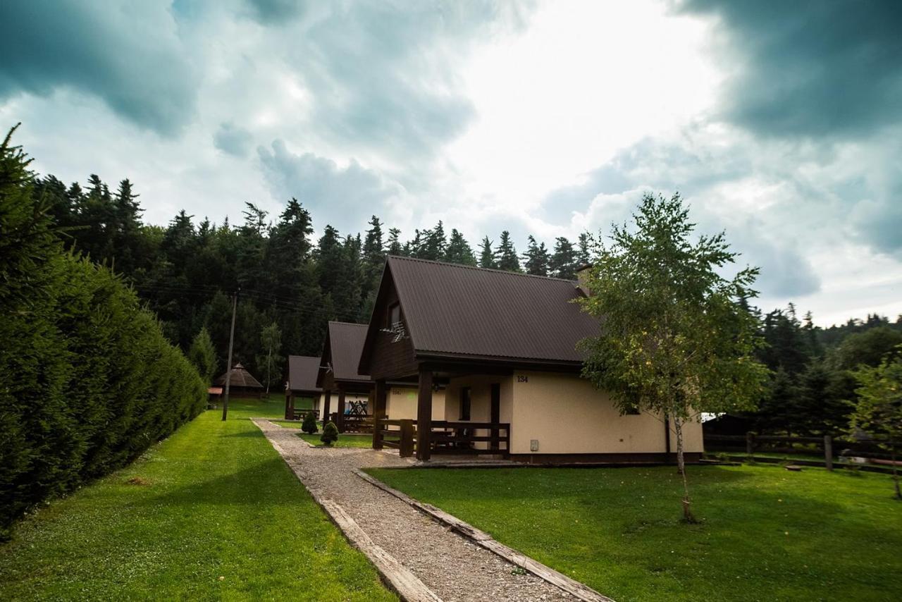 Domki Pod Lasem Lesko Exteriér fotografie